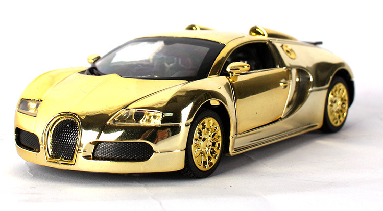 赛德斯思奔驰 电镀炫彩防真合金声光回力车1: