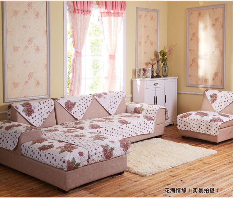 晶玺 沙发垫 布艺软装钻石绒面料沙发坐垫 香叶曼舞 50*70cm