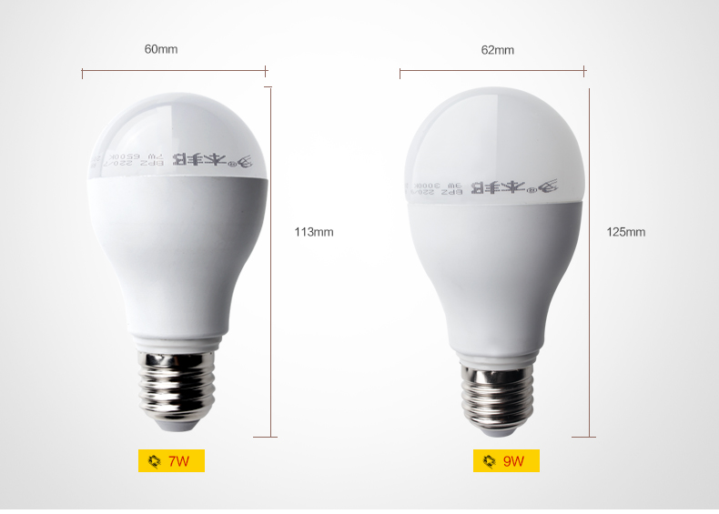 本邦led灯泡E27螺口大功率节能球泡 36W 白光