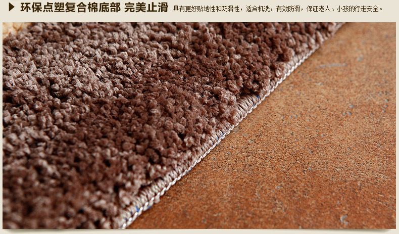 
                                        轩皇世家大脚丫地垫 防滑吸水门垫子浴室垫 灰色脚Y 40*60cm                
