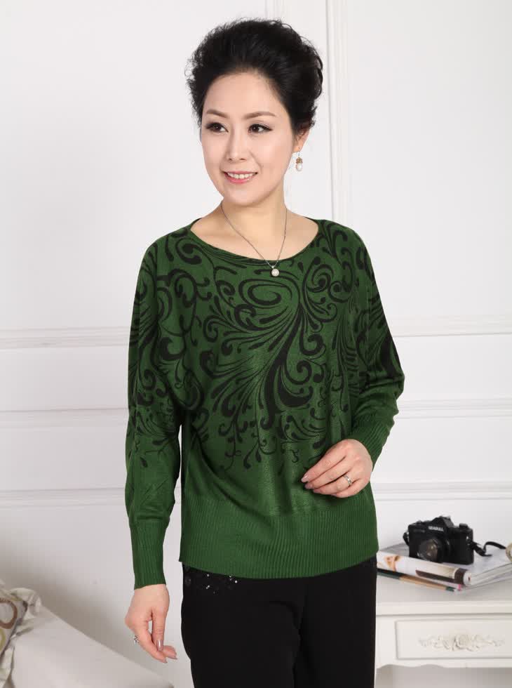 <em>京东商城</em> 露西法兰中老年<em>女装毛衣</em>中年女装妈