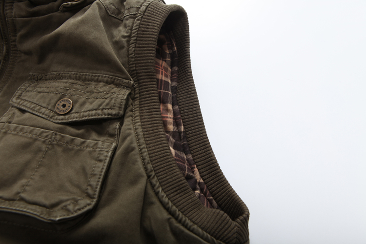 秋冬款afs <em>jeep马甲战地吉普</em>男士时尚休闲棉马