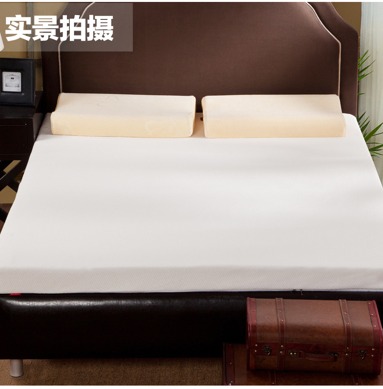 北极绒 记忆棉床垫防滑可折叠 榻榻米床垫 薄垫 单双人学生床垫床褥子 0.9*1.9*0.10米