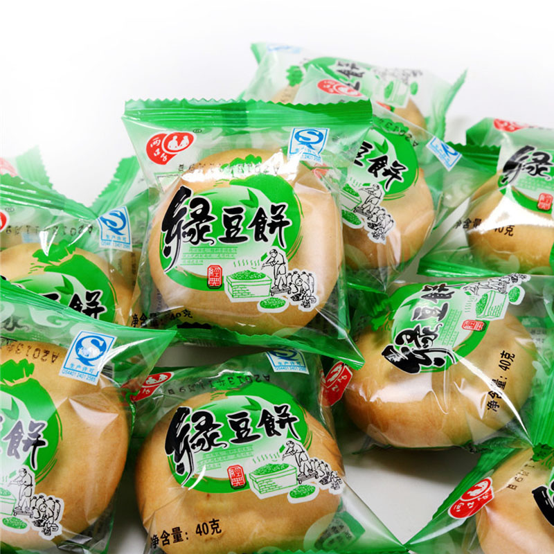 两口子 绿豆饼5kg 绿豆馅饼 绿豆糕 传统糕点心零食品怎么样?京东商城的价格走势-慢慢买比价网