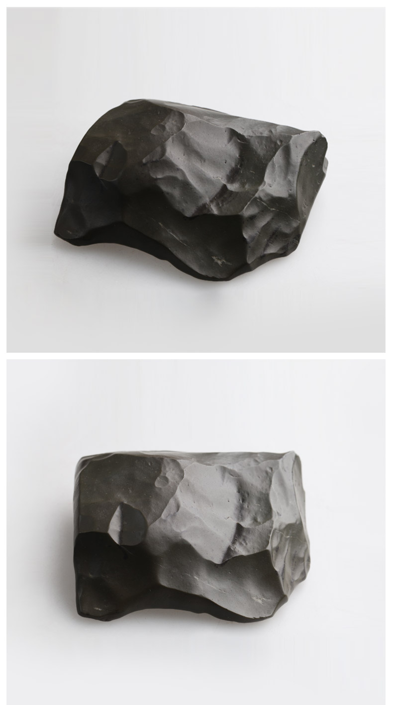 域石珍藏馆 新疆熟泥石摆件观赏雕刻把玩送礼