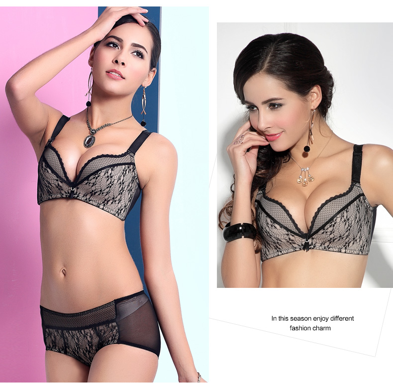 <em>依</em>纷<em>内衣</em> 丝丝<em>浪漫</em>韩式进口蕾丝花边上薄下厚