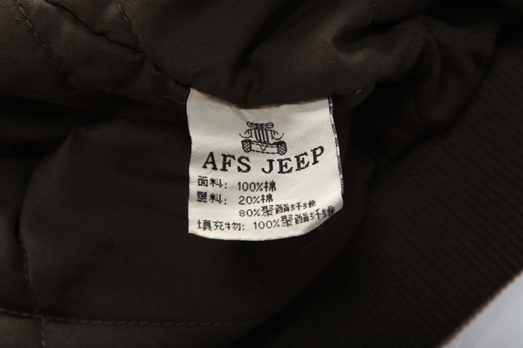 秋冬款afs <em>jeep马甲战地吉普</em>男士时尚休闲棉马