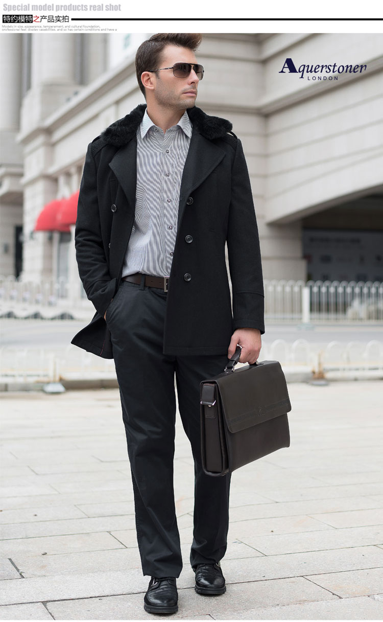 中年男装商务休闲毛呢选什么牌子好 男装羊绒