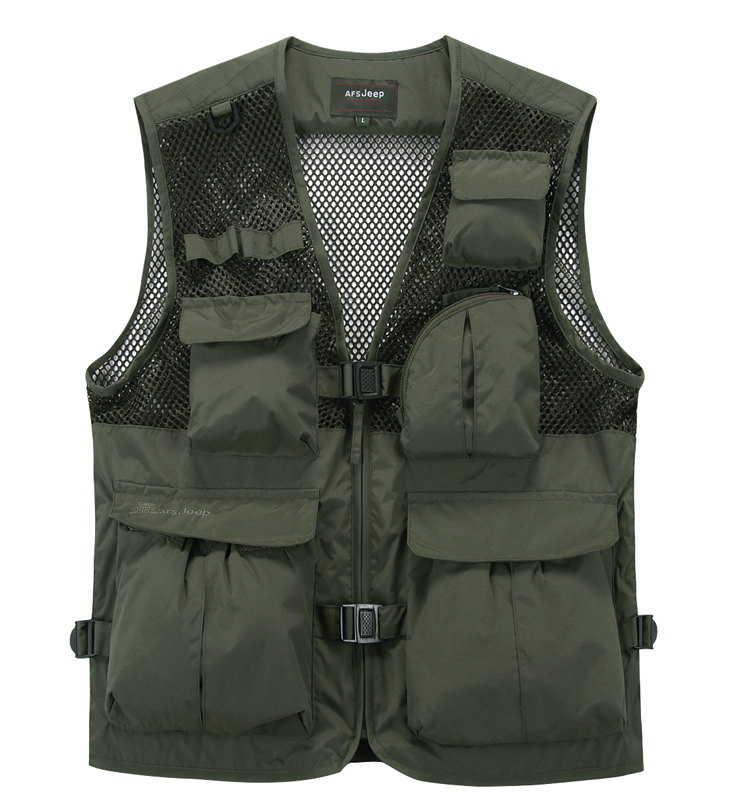 春夏afs jeep吉普男装<em>马夹</em> 专柜正品 网眼<em>背心</em>记
