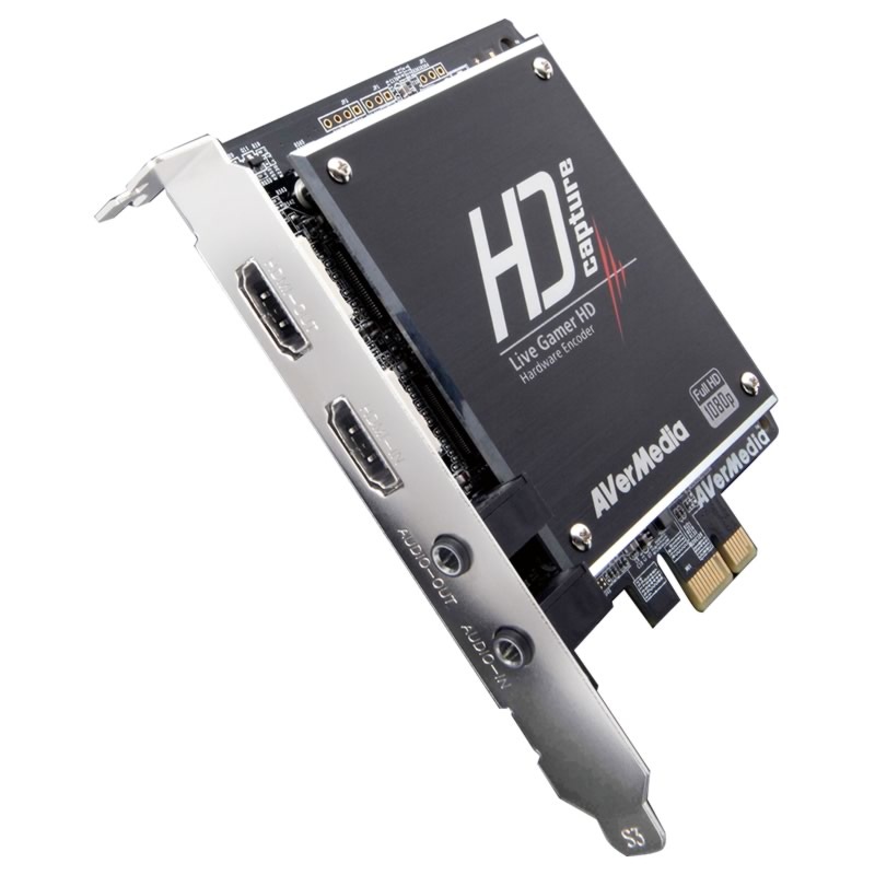 圆刚（AVerMedia）易录卡 C985 进口游戏直...