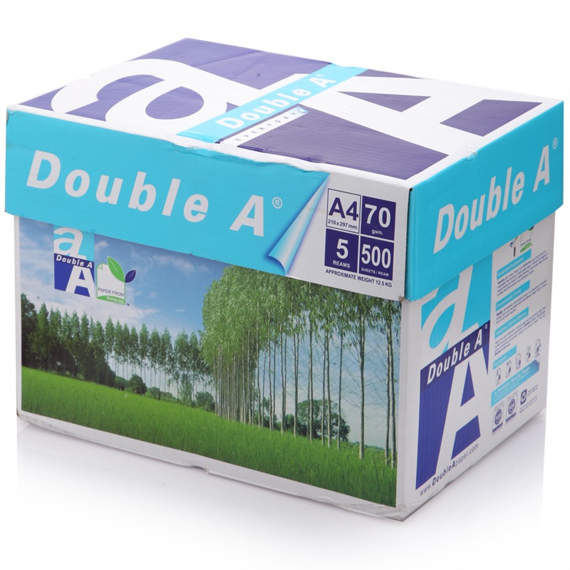Double A A4 70克复印纸 5包/箱
