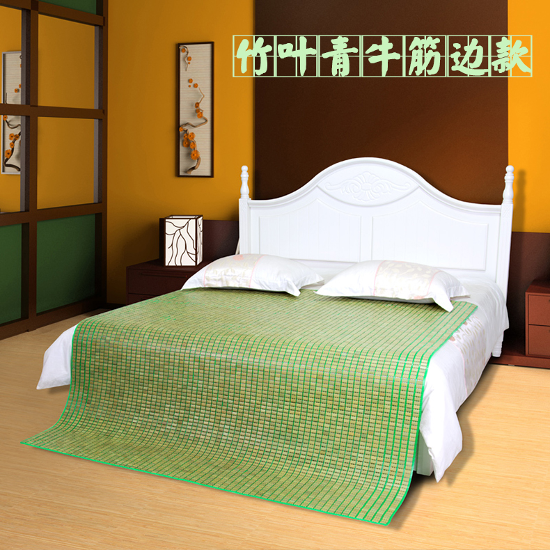 花田凉席竹席碳化学生麻将凉席子 碳化金(时尚款) 1.5m(5英尺)床