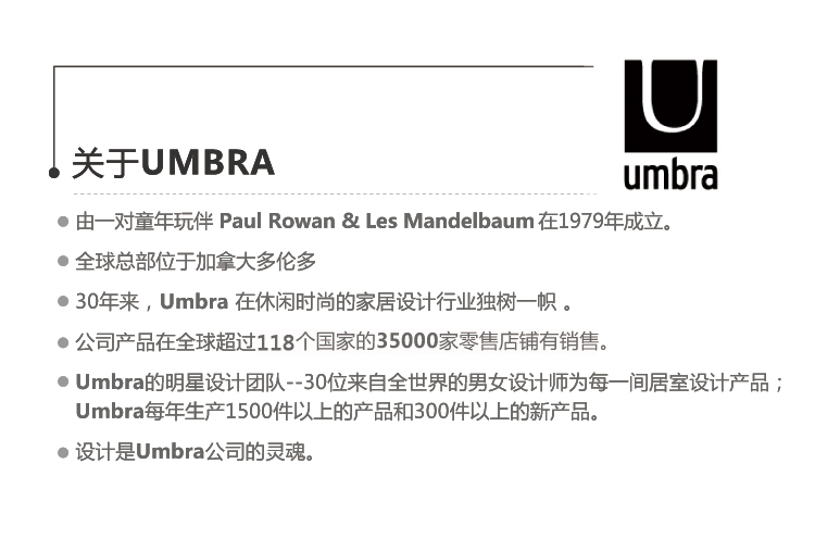 umbra MOSH 魔时大型挂墙相框 墙面装修装饰 创意婚庆 礼物 （316091） 深咖啡色213