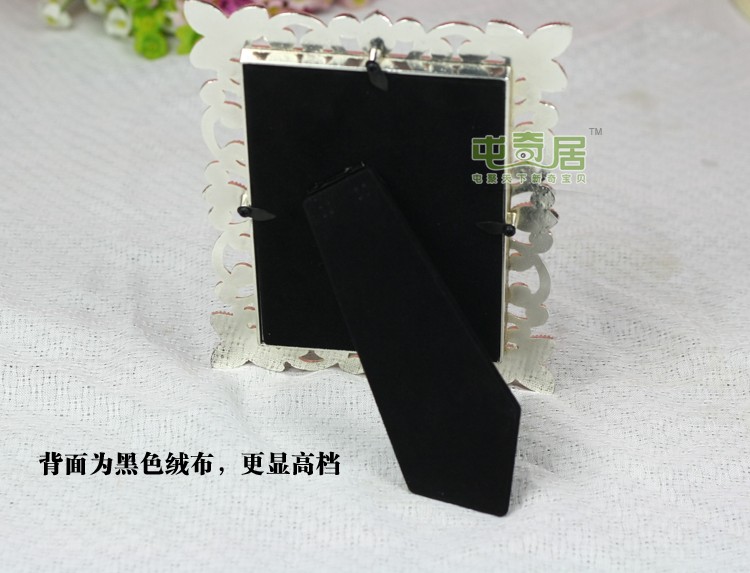 6寸/7寸TQJ高档欧式合金相框/镶水钻/结婚照生活照长方形像框/T617 7寸