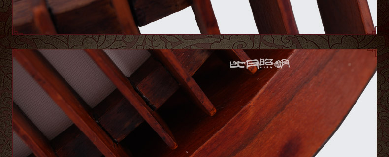 比月照明 中式红木灯卧室床头灯具现代简黄花梨木书房装饰台灯3215 采桑子