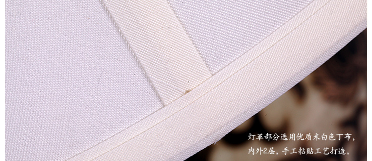 
                                        比月照明 现代中式景德镇陶瓷卧室床头灯饰书房灯创意客厅护眼灯学生台灯3196 白色 34                