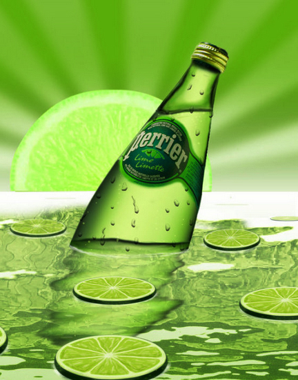 perrier 法国巴黎水 巴黎水330ml*24瓶 玻