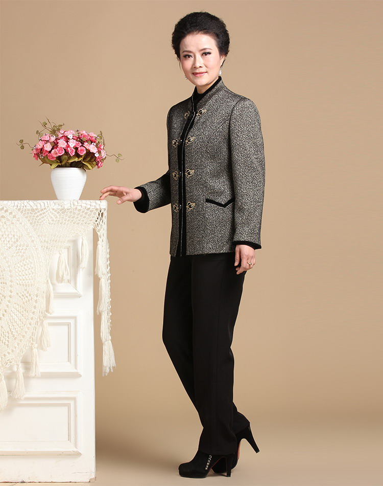 香江名媛 2014新款春装中老年女装<em>外套开衫</em>女
