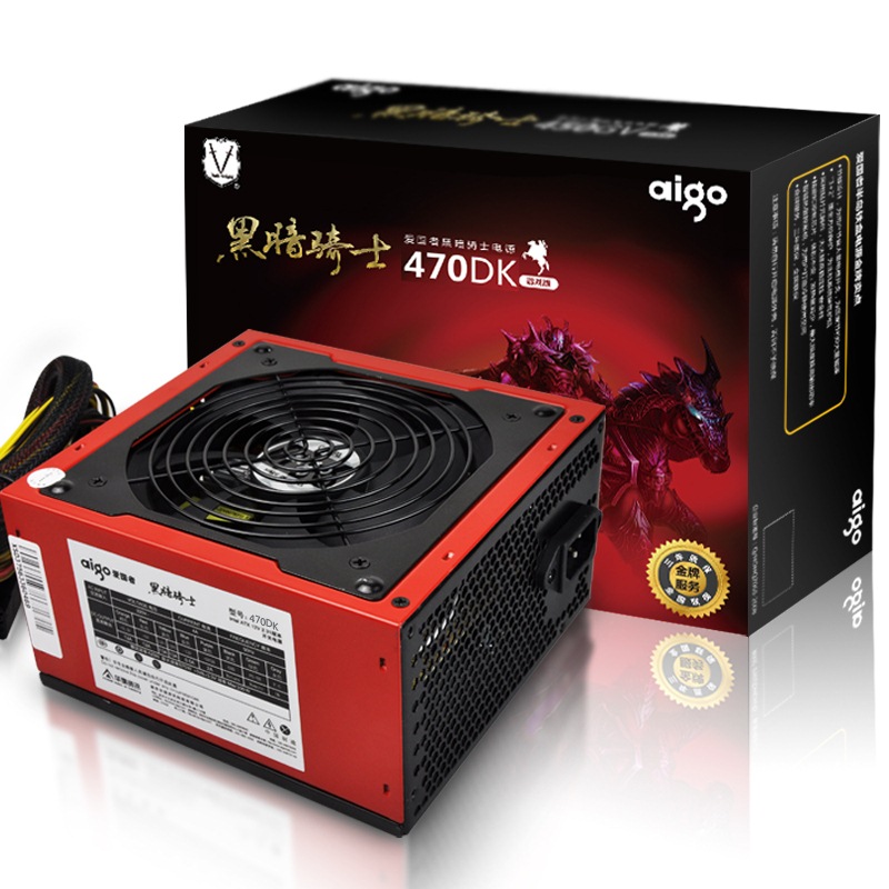 爱国者（aigo） 额定320W 黑暗骑士470DK电...