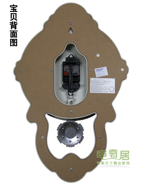 
                                                            屯奇居（TQJ）欧式复古台钟老式座钟客厅卧室床头摆钟创意时钟表办公室坐钟 棕色                