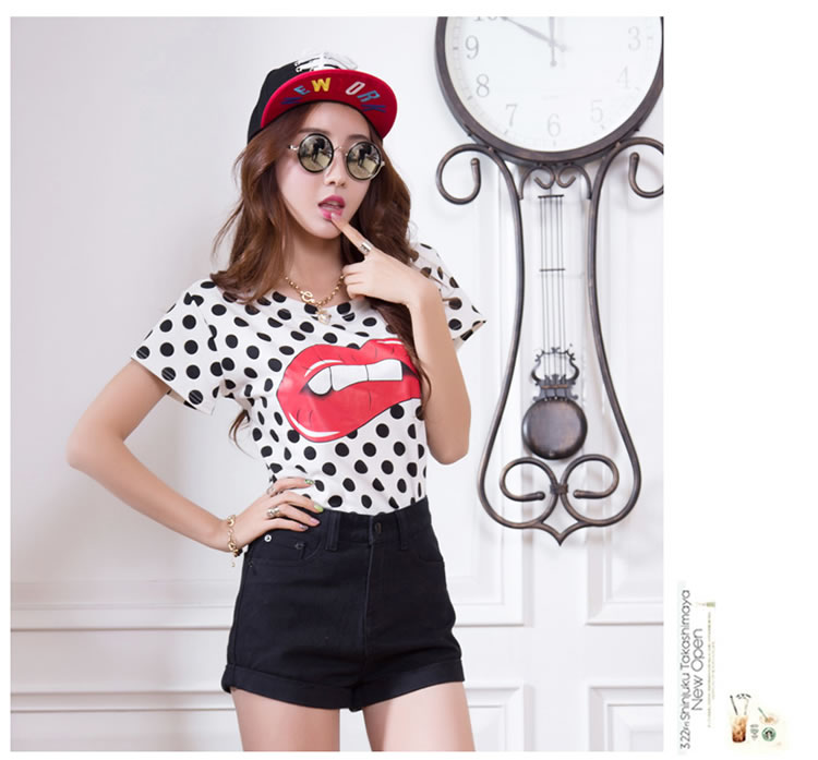 凝客诚品2014新款宽松<em>AA</em>高腰牛仔<em>短裤</em>欧美显