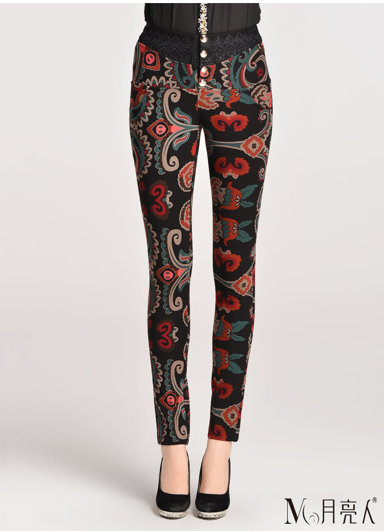 月亮人女裤+专柜正品+2013秋装新款