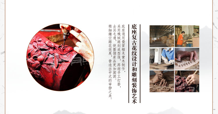 比月台灯床头卧室红木灯具中式书房灯饰古典手绘装饰护眼灯学生台灯3257