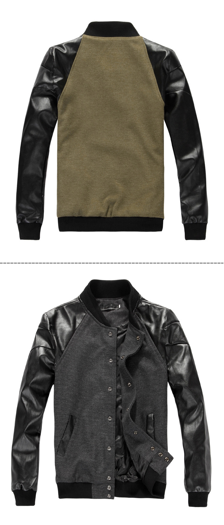 反季<em>清仓</em>春秋冬装<em>男士</em>外套 男 潮<em>开衫</em>立领<em>薄款</em>