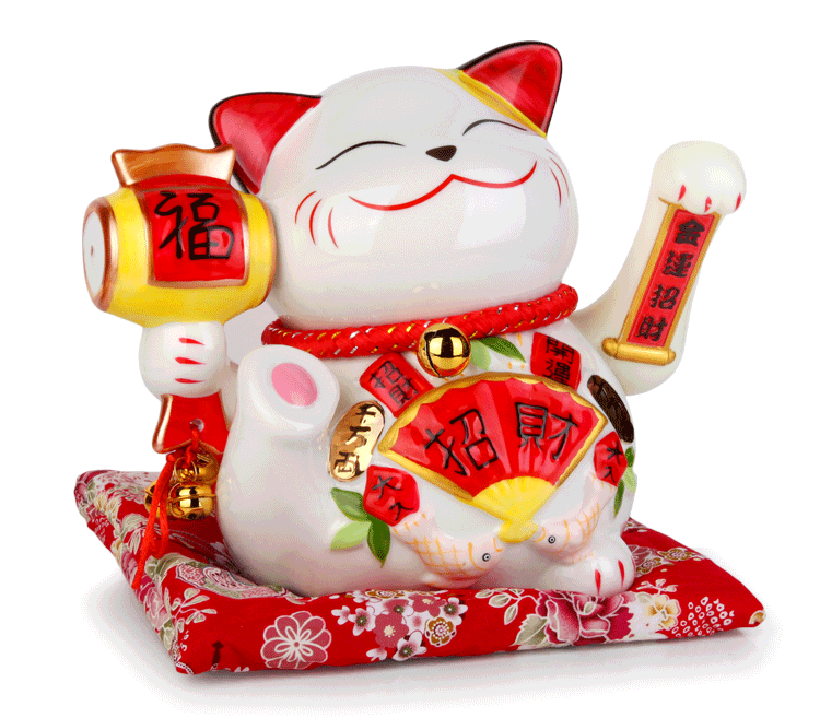招财猫动图_萌猫三剑客动图_小奶猫动图