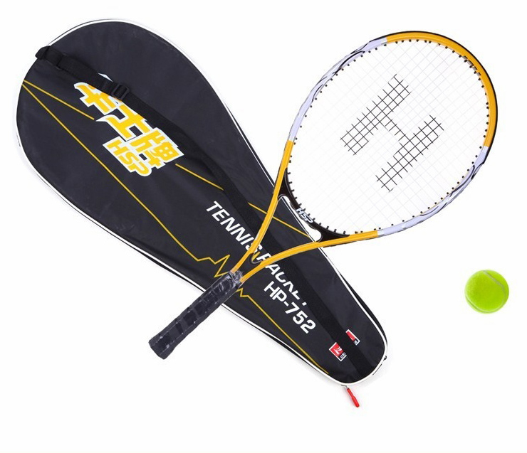 红双喜华士铝合金分体网球拍 带拉线单人网球