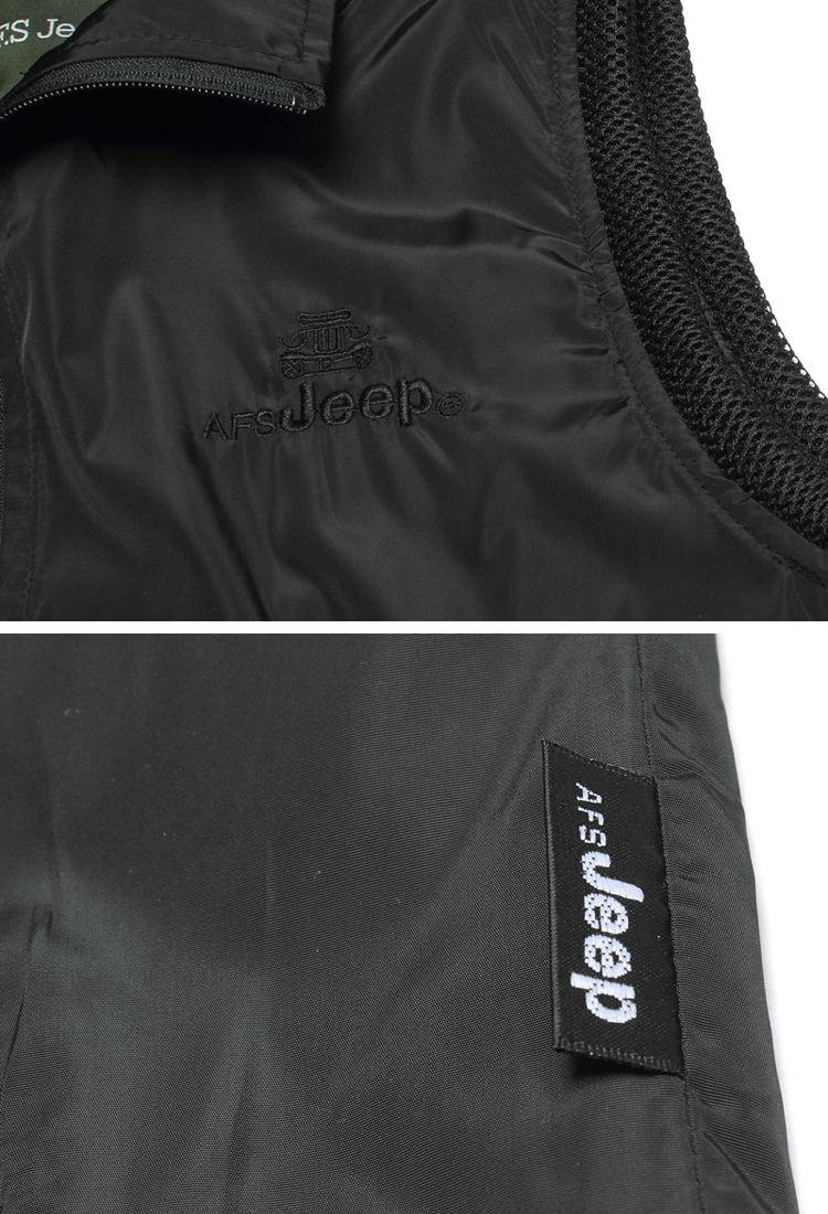 <em>战地吉普</em>AFS JEEP 男士春秋<em>马甲</em> 专柜正品男