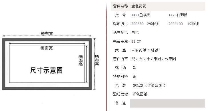 
                                        蒙娜丽莎十字绣金色荷花精准印花十字绣11CT棉线丝线印花套件装新款客厅大幅画 下款1423精准印花                