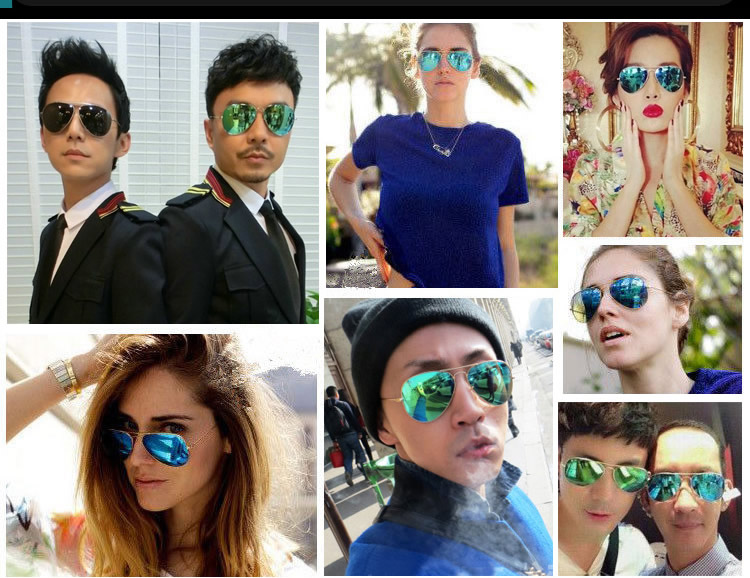 Ray-ban<em>雷朋太阳镜</em> 3025-112男款<em>女款</em>墨镜蛤