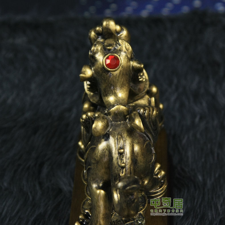 
                                        屯奇居（TQJ）/欧式复古座机/仿实木树脂复古摆件/老式仿古电话座机Z82E                