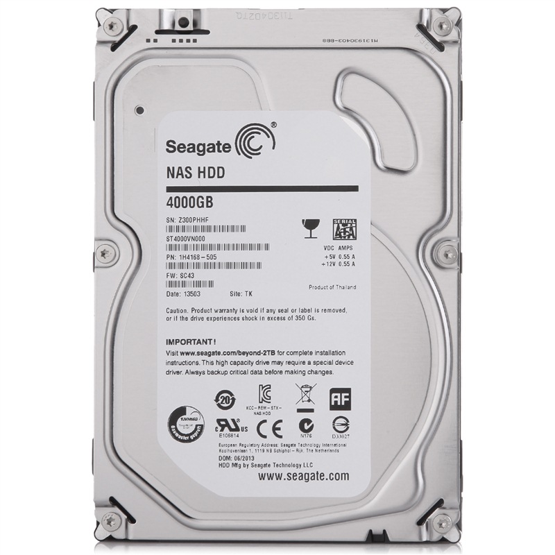 希捷(SEAGATE)4TB 5900转64M SAT...