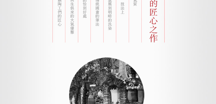 比月照明 中式台灯复古创意礼品婚房景德镇陶瓷护眼灯学生台灯3087 小号