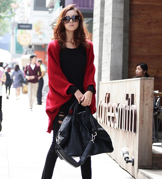 衣贝雅春秋装新款<em>女士</em>长款<em>披肩</em>外套针织<em>开衫</em>羊