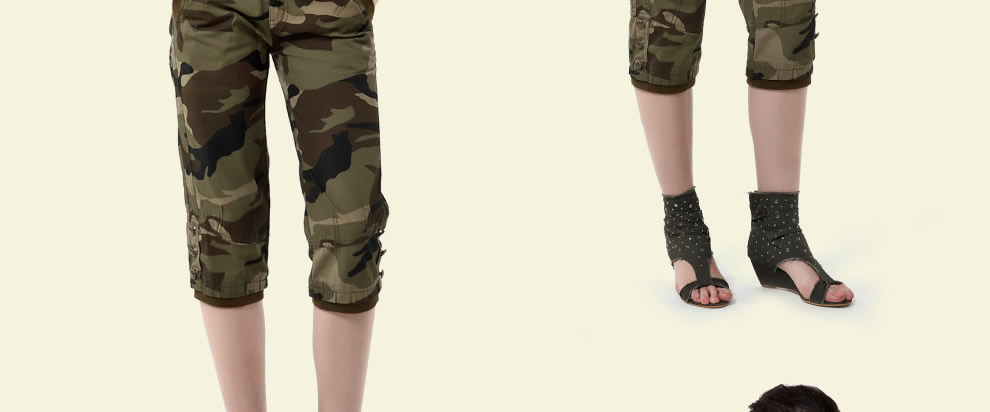 <em>休闲七分短裤</em>女牌子品质好 女夏季七分短裤新