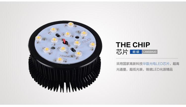 朗硕 led射灯360度旋转射灯筒灯过道灯玄关灯餐厅卧室灯12W灯具LS3033-12 暖光