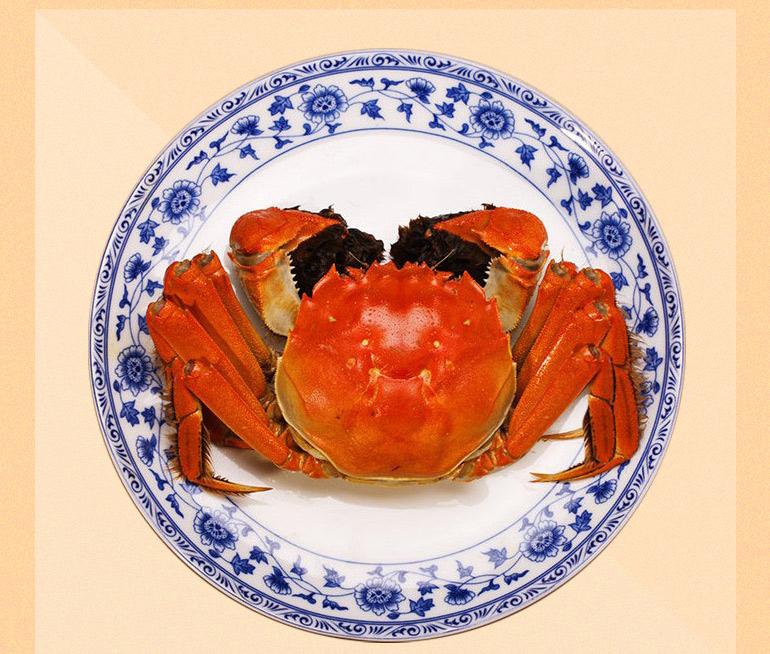实物现货 澄湖之心阳澄湖大闸蟹 吃公蟹季节全公螃蟹特大型3.9-3.