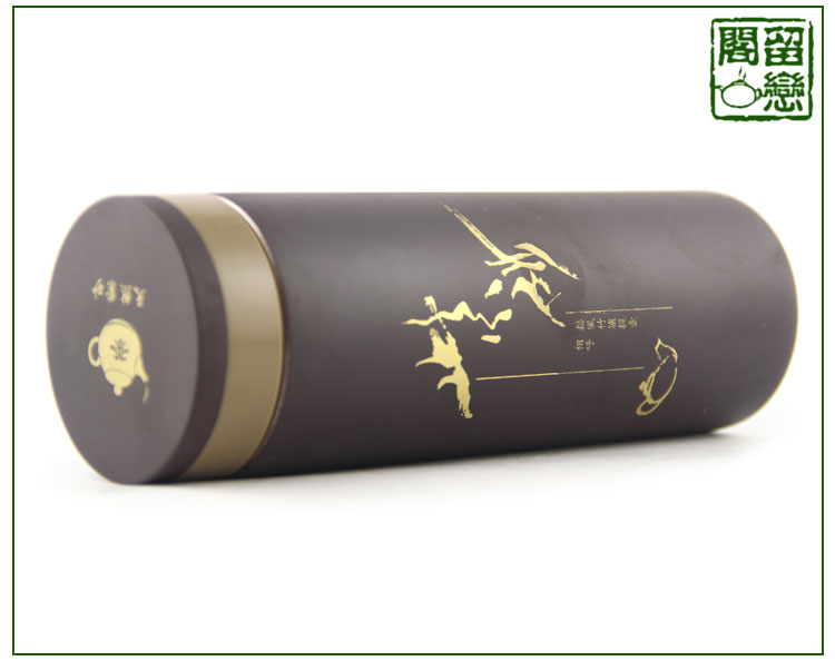 
                                        留恋阁 宜兴紫砂内胆保温杯 泡茶水杯子 雅吉 简易包装                