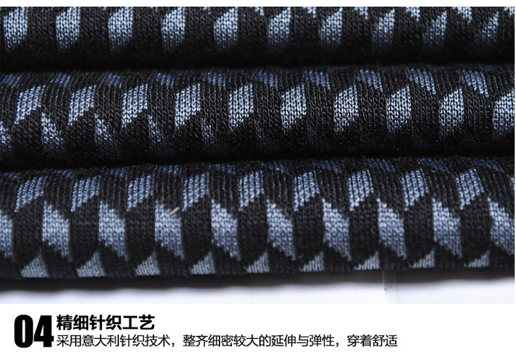 云斯顿2013秋装新款男装<em>针织衫毛衣男外套</em> 假