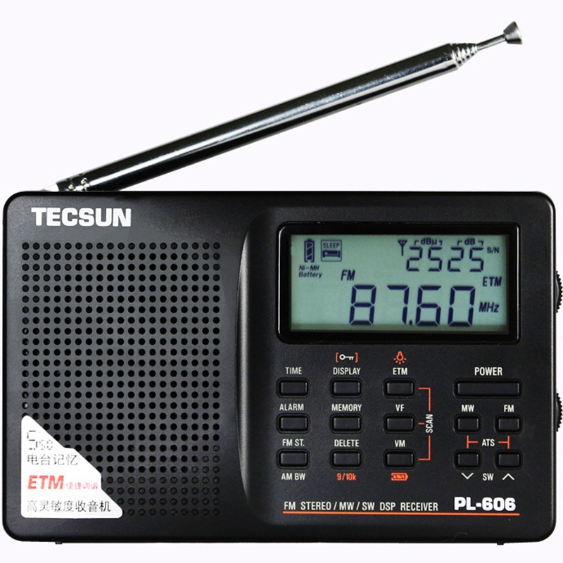 德生（Tecsun）PL-606高考收音机 听力全波段...