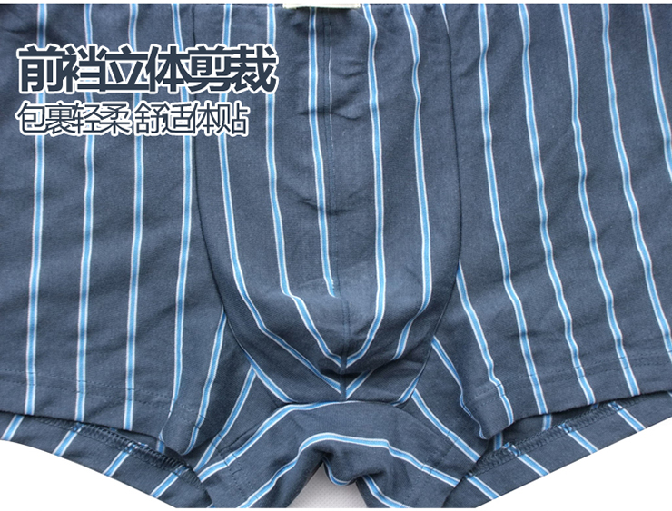 【2条装】<em>七匹狼内裤</em> 男士内裤男式中腰平角裤