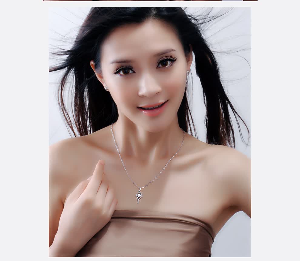 情人节 MAOMAO【镇店之宝】 925<em>银项链女</em> 女