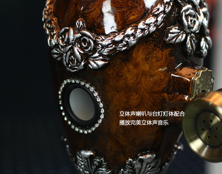 
                                        屯奇居（TQJ）/复古风/仿古台灯电话机带音响功能/送遥控                