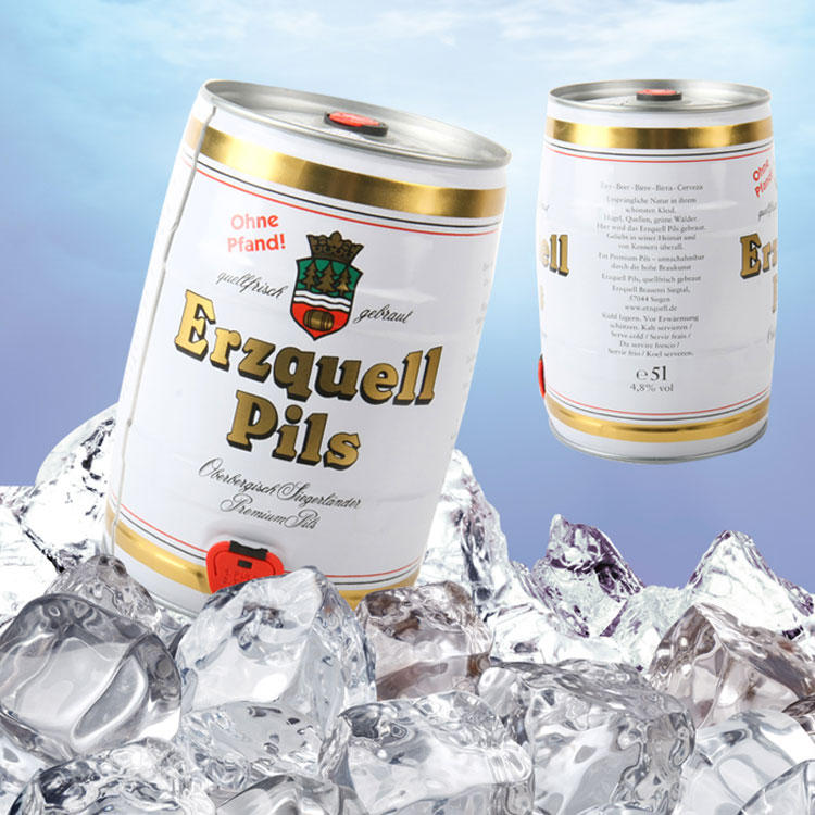 德国Erzquell科隆1880比尔森啤酒5L桶装【行情 报价 价格 评测】-食品 买零食、粮油、特产、酒水饮料、进口食品-琅琅比价网