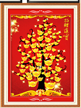 印象精准100 印花十字绣 MA039  沁园春盛世长城  尺寸199*73cm