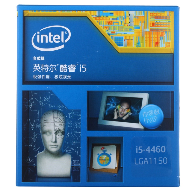 英特尔（Intel）酷睿四核 i5-4460 1150...