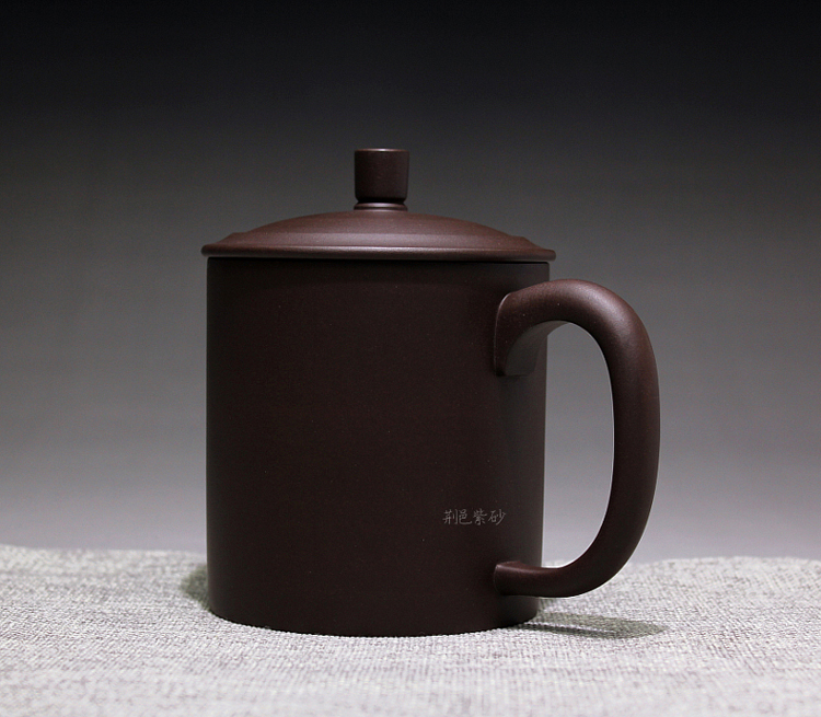 
                                        荆邑紫砂杯子茶杯大号水杯全手工男女功夫茶具茶杯套装紫砂茶壶宜兴礼品泡茶天下无双珍藏                